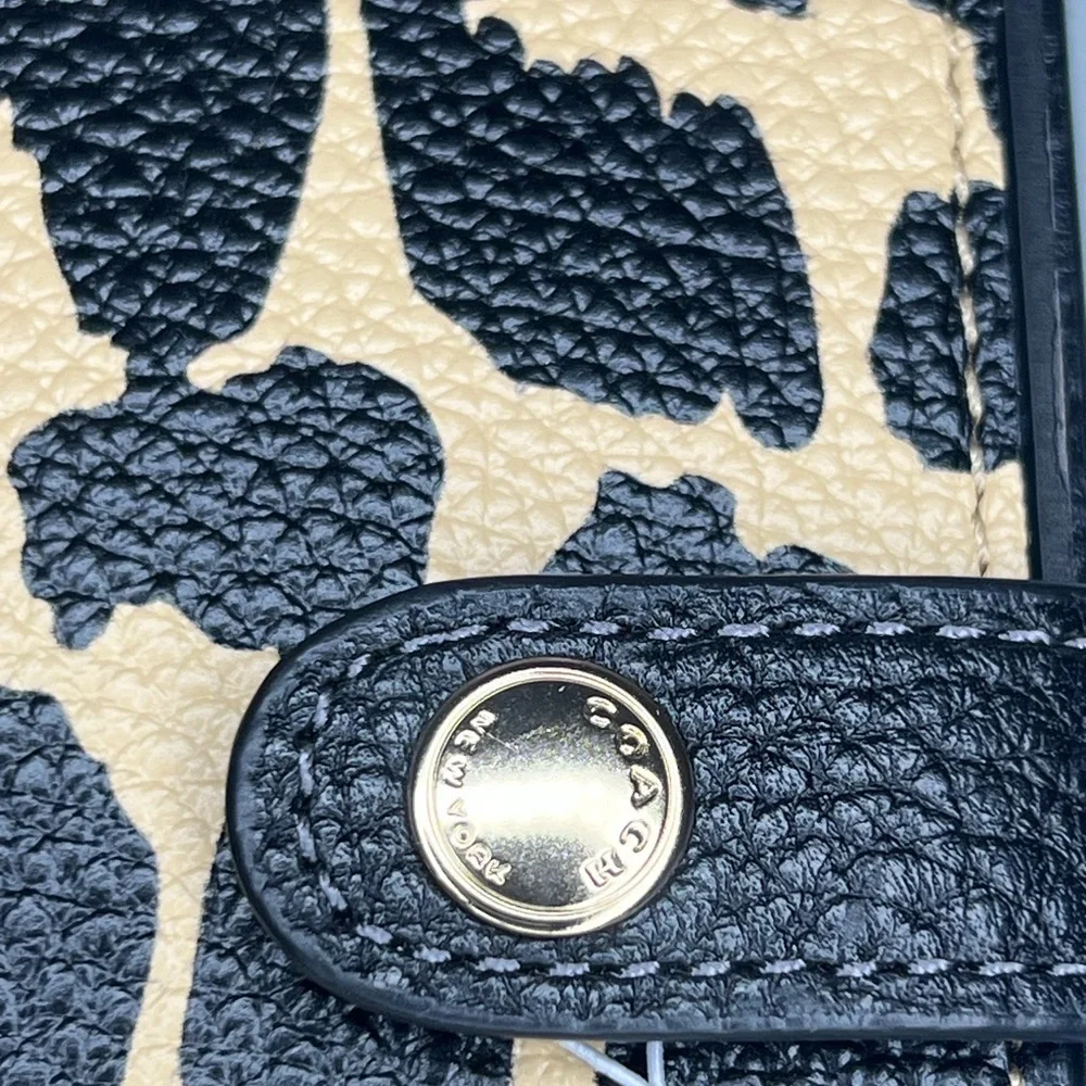 Coach Notebook With Leopard Print